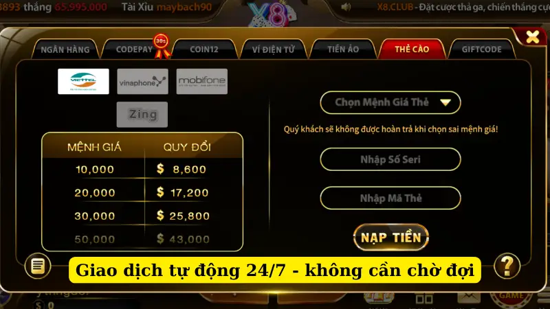 Giao dịch tự động 24/7 - không cần chờ đợi