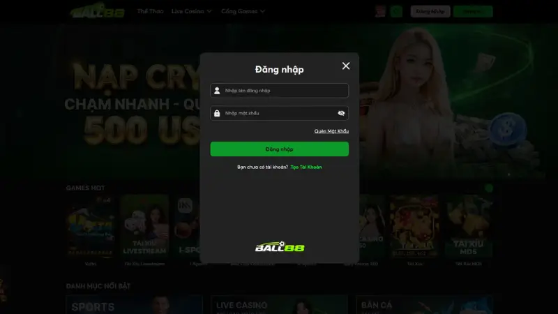 Chính sách 1 tài khoản / 1 người của Ball88